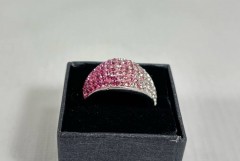 Srebrny pierścionek pr. 925 /w. 9,16 g/ R: 17